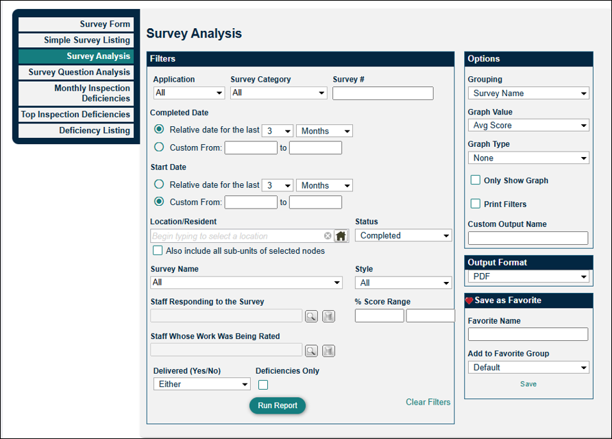 Survey Analysis
